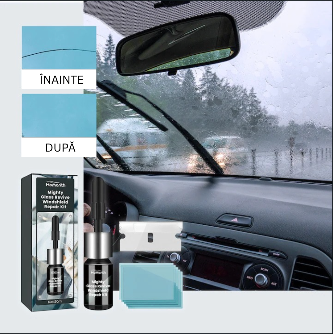 Glass Repair™- Kit pentru reparare sticlă